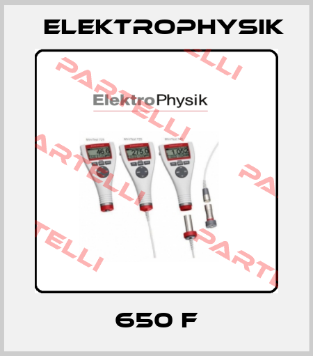 650 F ElektroPhysik
