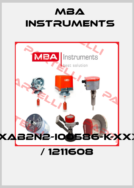 MBA210XAB2N2-I00586-K-XXXXXXXX  / 1211608 MBA Instruments
