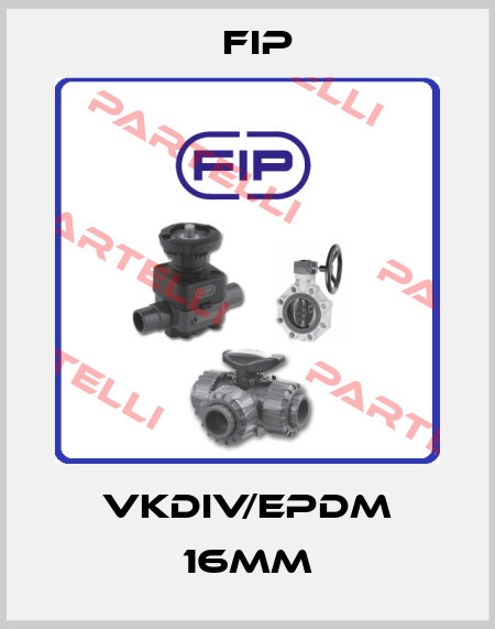 VKDIV/EPDM 16mm Fip