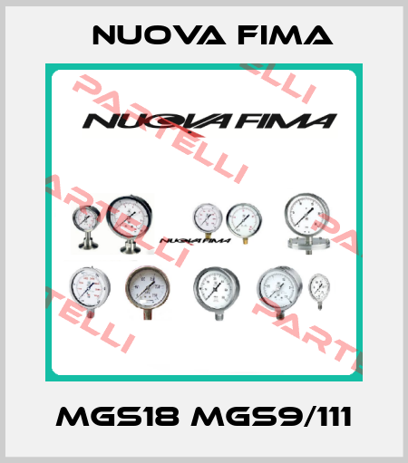 MGS18 MGS9/111 Nuova Fima