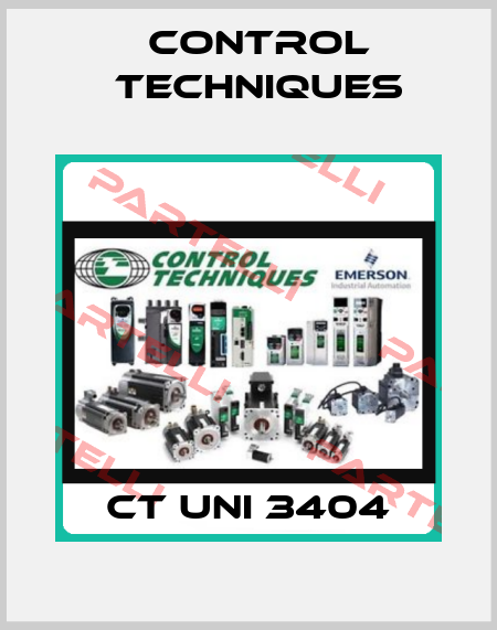 CT UNI 3404 Control Techniques