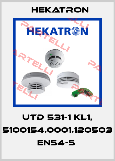 UTD 531-1 KL1, 5100154.0001.120503 EN54-5  Hekatron