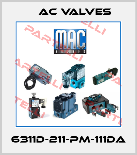6311D-211-PM-111DA МAC Valves