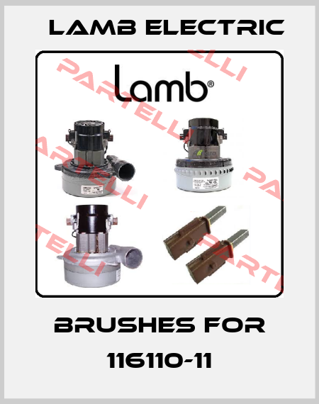 brushes for 116110-11 Lamb Electric