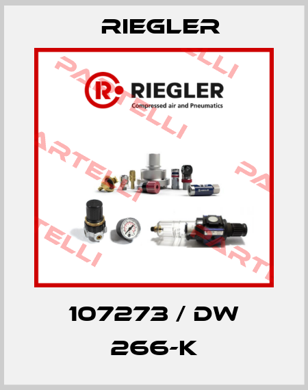 107273 / DW 266-K Riegler