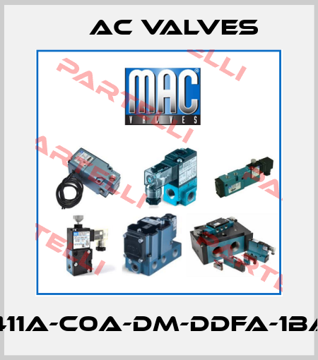 411A-C0A-DM-DDFA-1BA МAC Valves