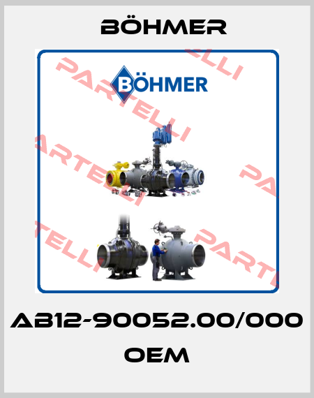 AB12-90052.00/000 OEM Böhmer