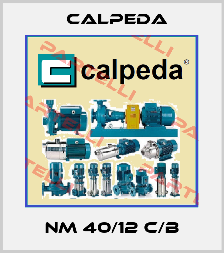 NM 40/12 C/B Calpeda