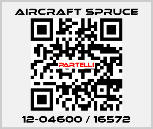 12-04600 / 16572 Aircraft Spruce