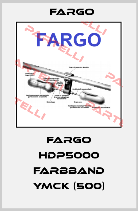 Fargo HDP5000 Farbband YMCK (500) Fargo