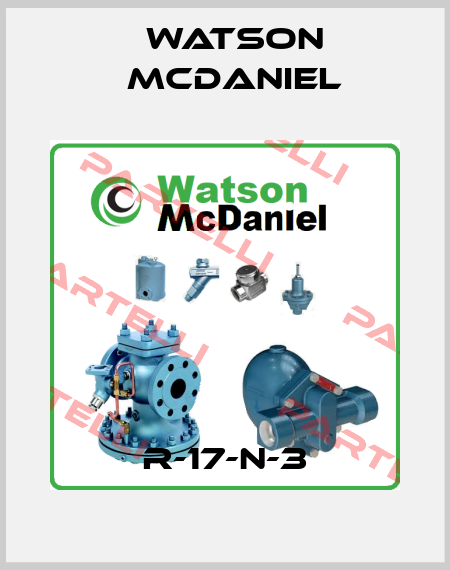 R-17-N-3 Watson McDaniel