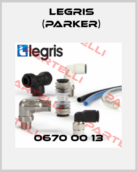 0670 00 13 Legris (Parker)