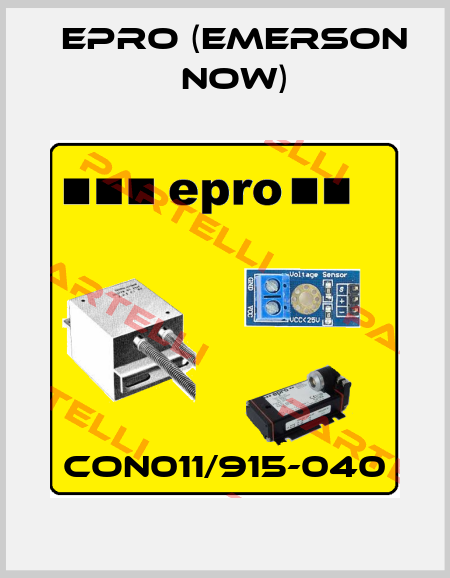 CON011/915-040 Epro (Emerson now)