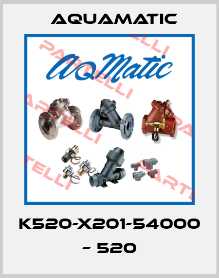 K520-X201-54000 – 520 AquaMatic