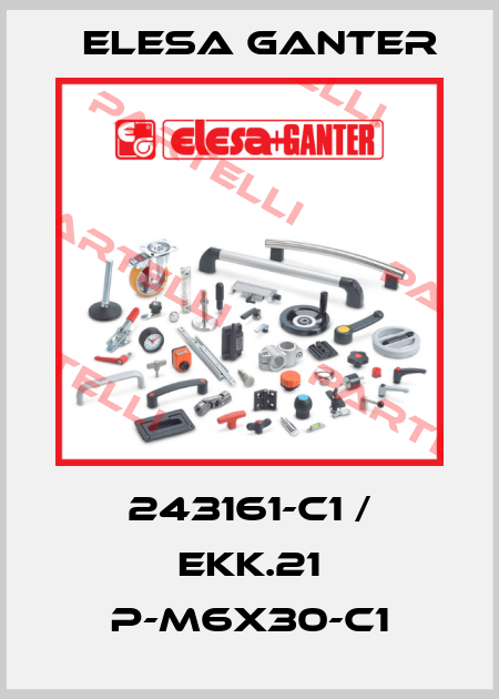 243161-C1 / EKK.21 p-M6x30-C1 Elesa Ganter
