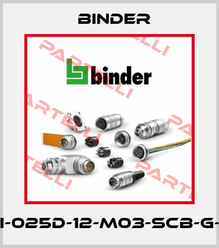 LPRI-025D-12-M03-SCB-G-A1-L Binder