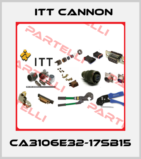 CA3106E32-17SB15 Itt Cannon