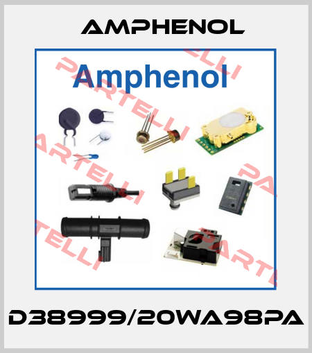 D38999/20WA98PA Amphenol