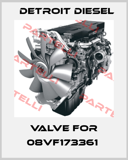 Valve for 08VF173361  Detroit Diesel