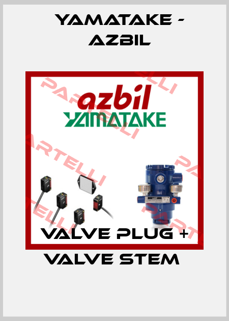 VALVE PLUG + VALVE STEM  Yamatake - Azbil