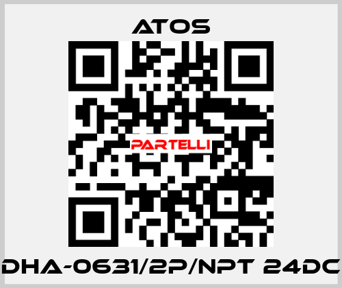 DHA-0631/2P/NPT 24DC Atos