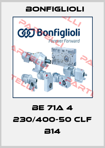 BE 71A 4 230/400-50 CLF B14 Bonfiglioli