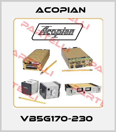 VB5G170-230  Acopian