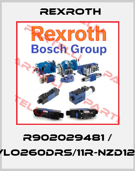 R902029481 / A11VLO260DRS/11R-NZD12N00 Rexroth