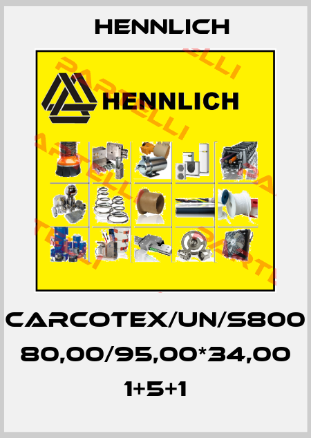 CARCOTEX/UN/S800 80,00/95,00*34,00 1+5+1 Hennlich