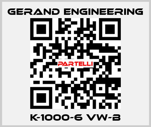K-1000-6 VW-B Gerand Engineering
