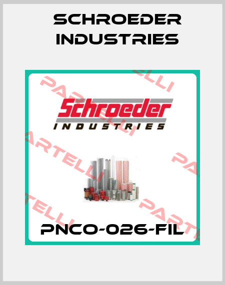 PNCO-026-FIL Schroeder Industries