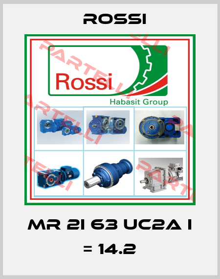 MR 2I 63 UC2A I = 14.2 Rossi