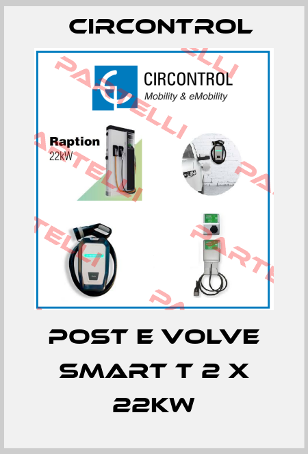 Post e Volve Smart T 2 x 22kW CIRCONTROL