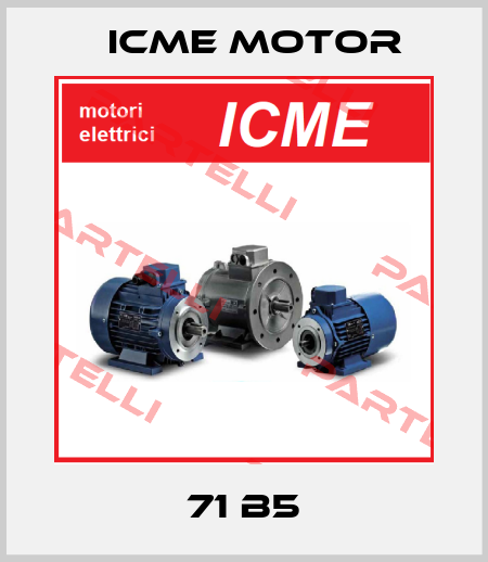 71 B5 Icme Motor