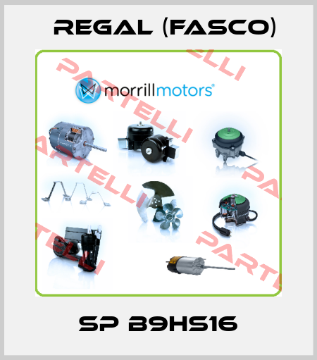 SP B9HS16 Regal (Fasco)