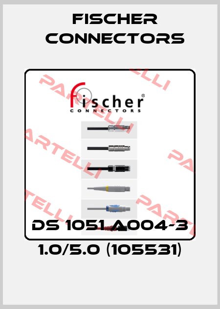 DS 1051 A004-3 1.0/5.0 (105531) Fischer Connectors