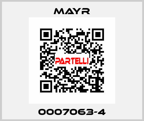 0007063-4 Mayr