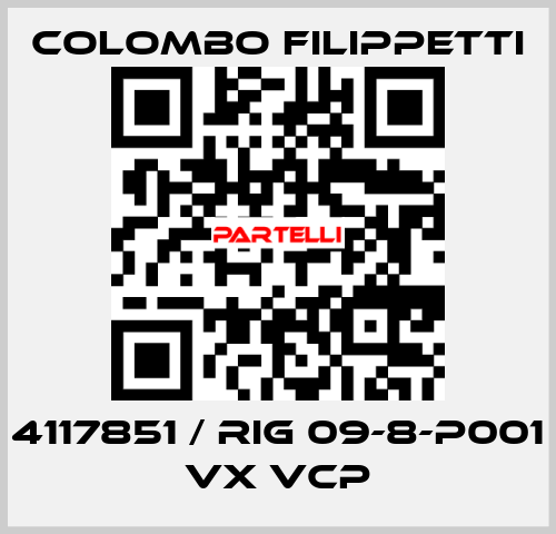 4117851 / RIG 09-8-P001 VX VCP Colombo Filippetti