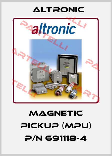 Magnetic Pickup (MPU) p/n 691118-4 Altronic