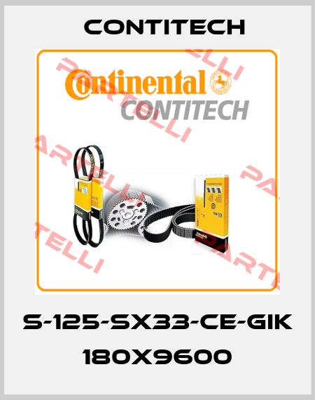 S-125-SX33-CE-GIK 180X9600 Contitech