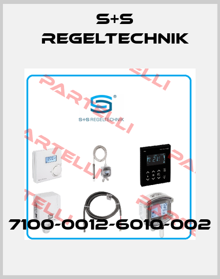 7100-0012-6010-002 S+S REGELTECHNIK