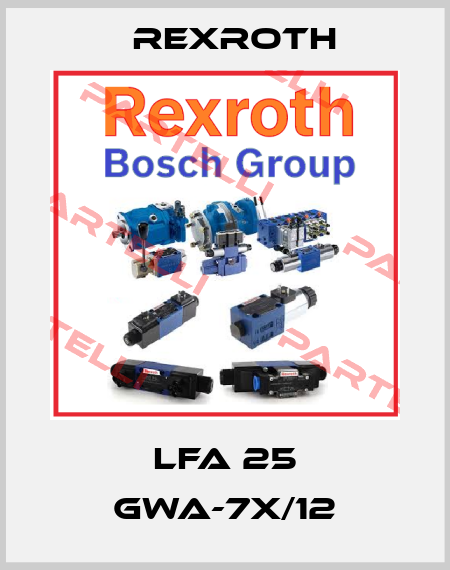 LFA 25 GWA-7X/12 Rexroth