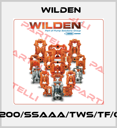 XPX200/SSAAA/TWS/TF/0678 Wilden
