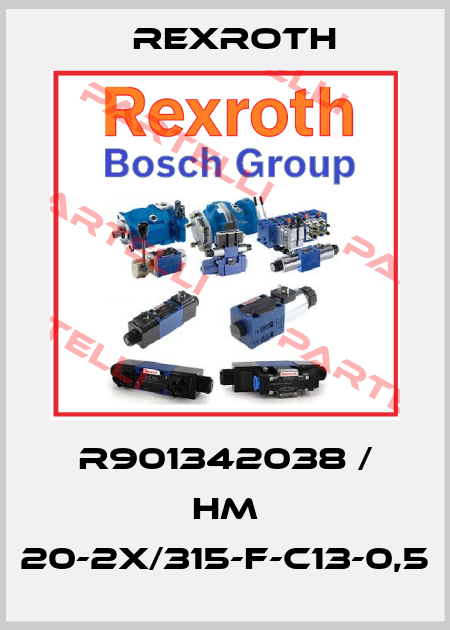 R901342038 / HM 20-2x/315-F-C13-0,5 Rexroth