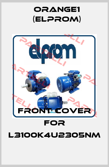 front cover for L3100K4U2305NM ORANGE1 (Elprom)