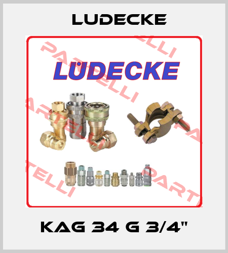 KAG 34 G 3/4" Ludecke