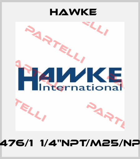 476/1‐1/4"NPT/M25/NP Hawke