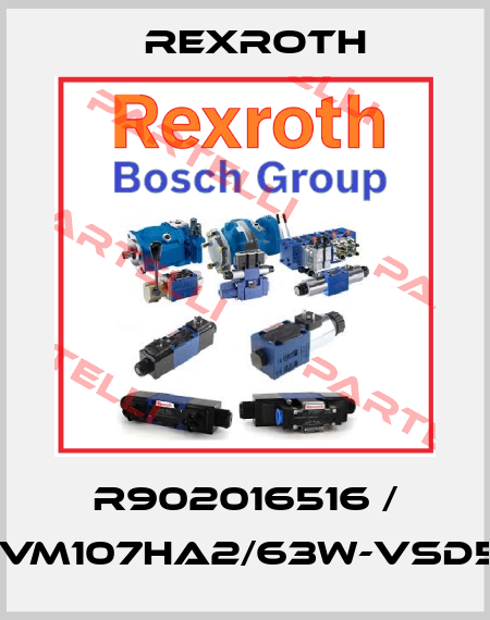R902016516 / AA6VM107HA2/63W-VSD527A Rexroth
