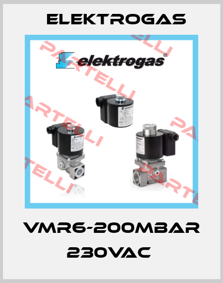VMR6-200MBAR 230VAC  Elektrogas