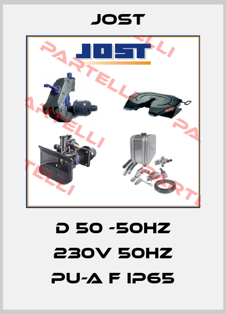D 50 -50HZ 230V 50HZ PU-A F IP65 Jost